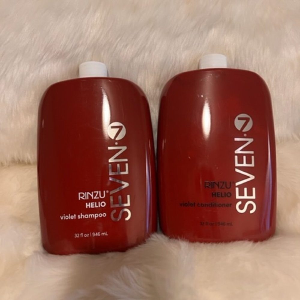 Rinzu SEVEN Violet(purple) Shampoo & Conditioner liter duo